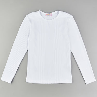 Girls Basic L.S Rib Shirt